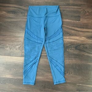 Aerie Teal High-Waisted Leggings Womens size Large